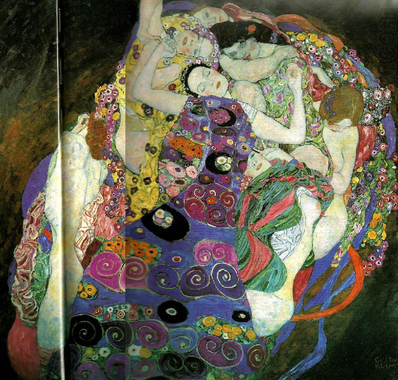 Gustav Klimt jungfrun oil painting picture